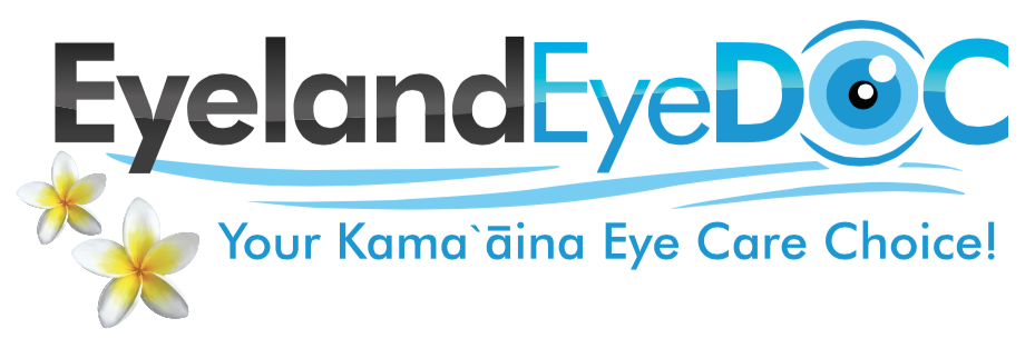 EyelanDEyeDOC Logo - Your Kama'aina Eye Care Choice!